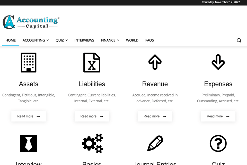 accounting capital business blog website