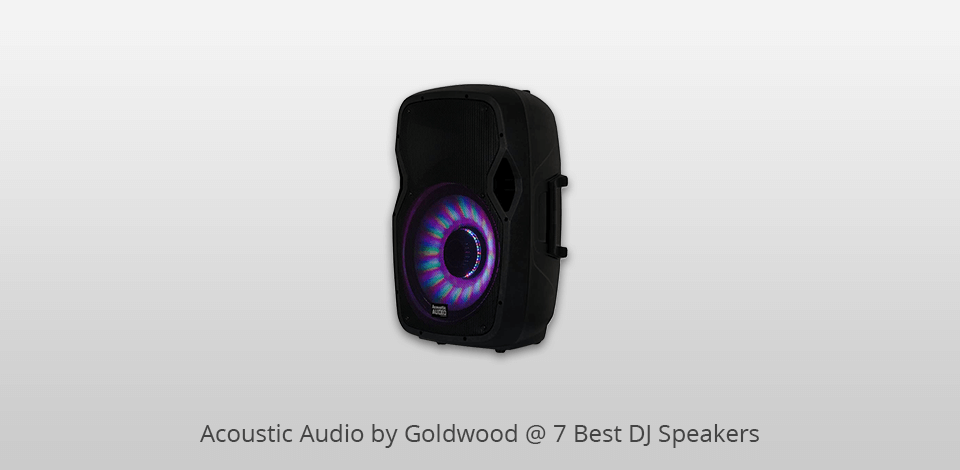 acoustic audio by goldwood dj speakers