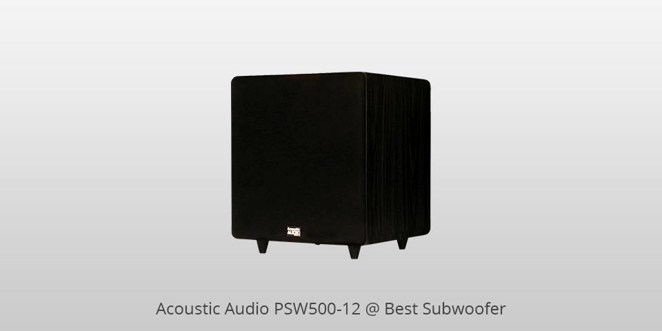 acoustic audio psw500-12 subwoofers