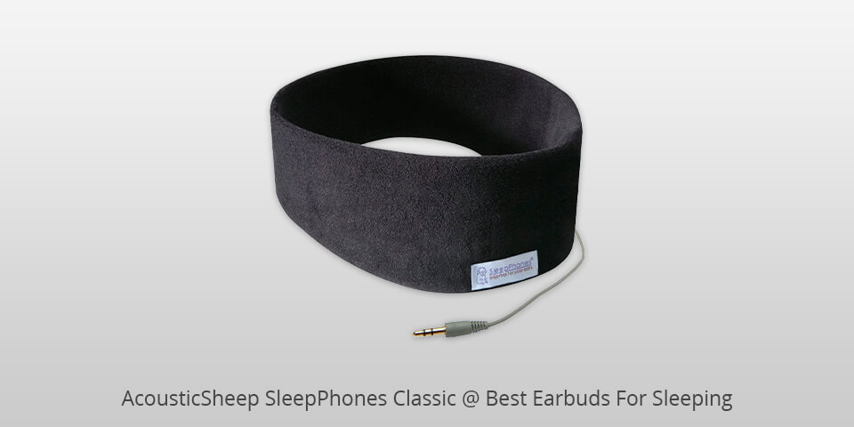 acousticsheep sleepphones classic earbuds for sleeping