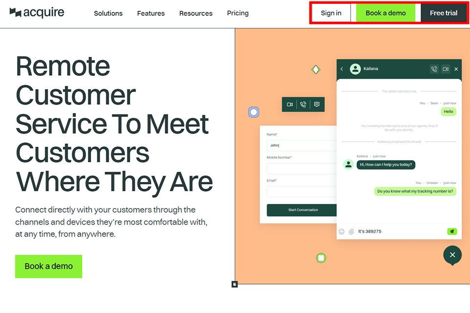 acquire to help start an online gear store