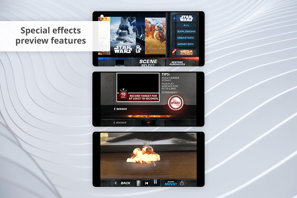 action movie fx visual effects app