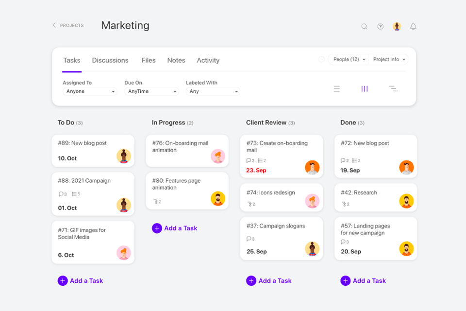 activecollab zoho alternative interface