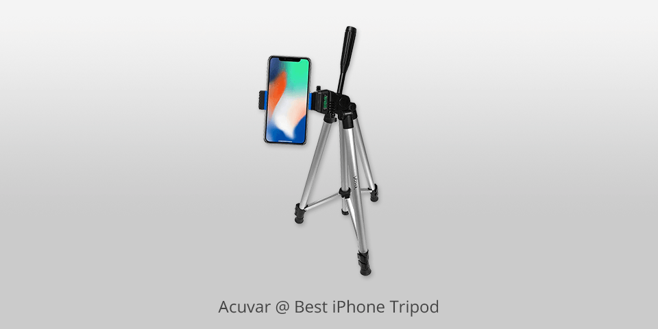 acuvar iphone tripod