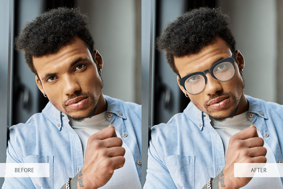 add accessories to photos online