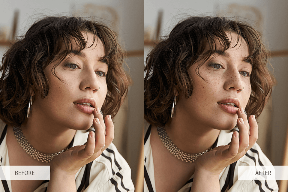 add freckles to face app