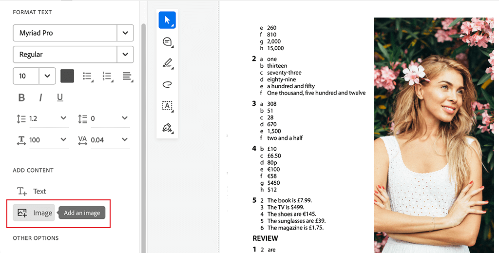 add image and edit pdf on mac with adobe acrobat online tools
