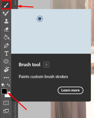 add light in photoshop layer mask editing