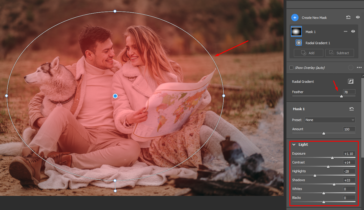 How to add light in photoshop 5 methods