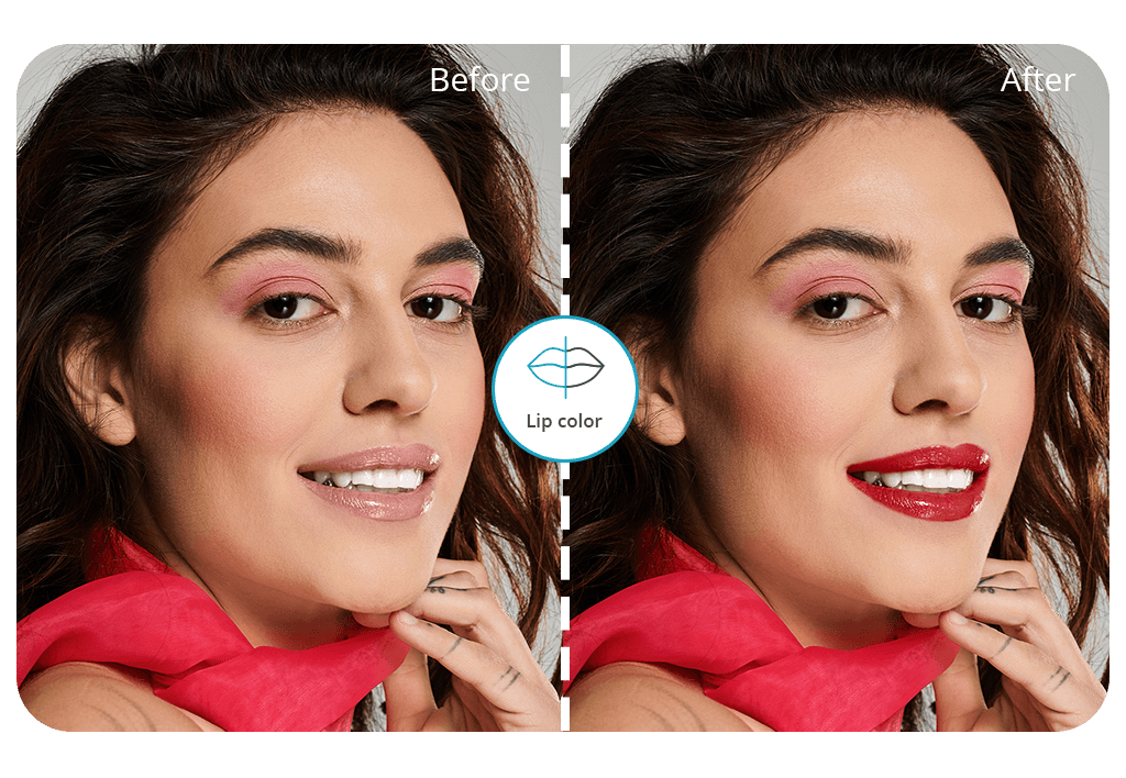add lipstick to photo