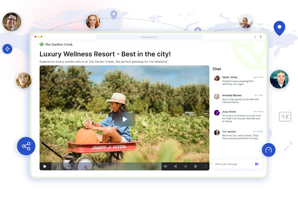 adilo 4k video player