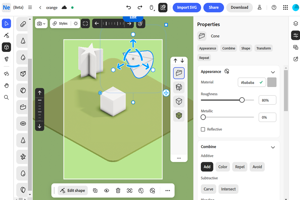 adobe project neo interface