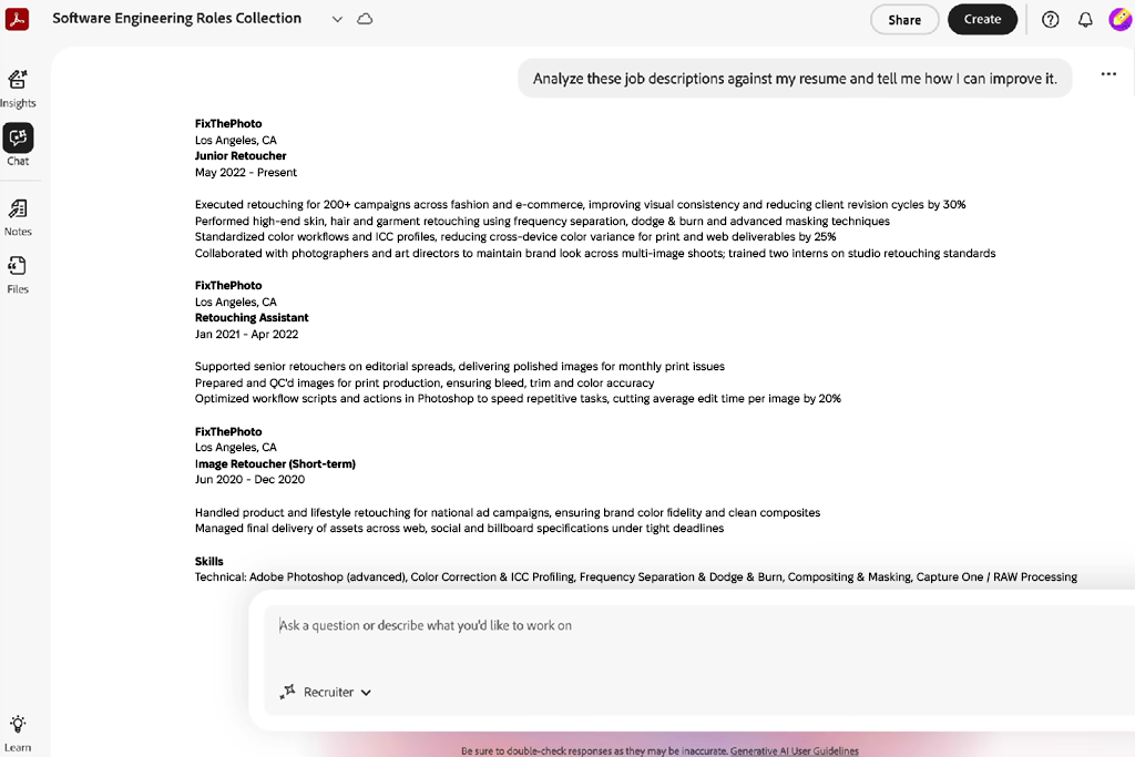 adobe acrobat ai curriculum builder