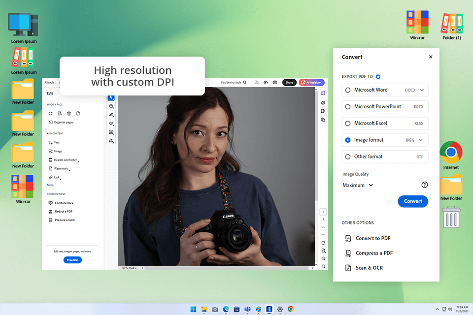 adobe acrobat free pdf to jpg converter