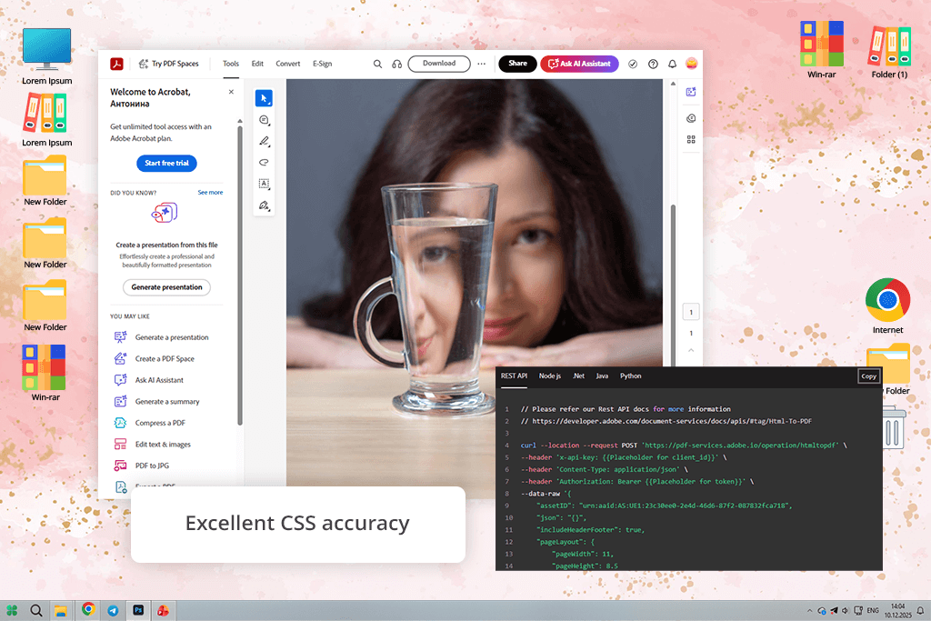 adobe acrobat html to pdf converter