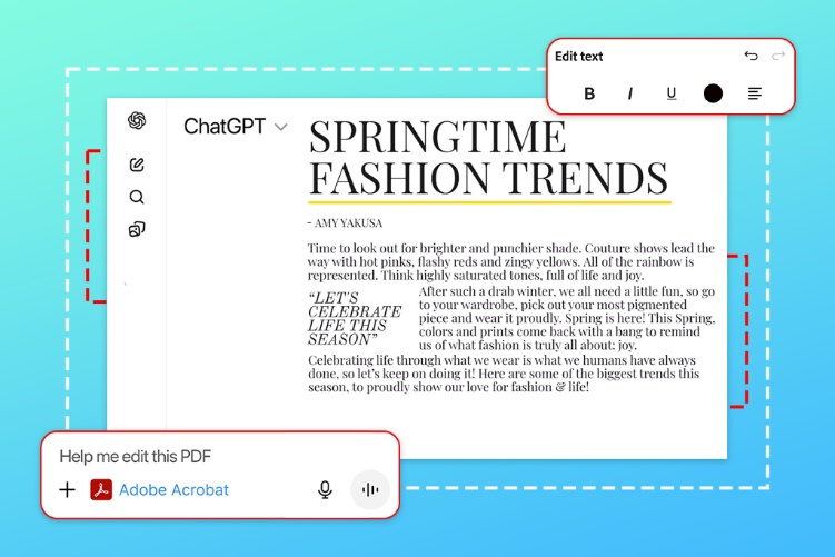adobe acrobat in chatgpt