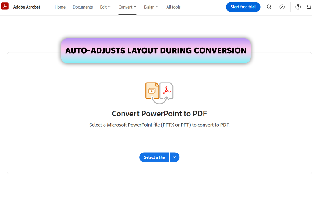 adobe acrobat ppt to pdf converter