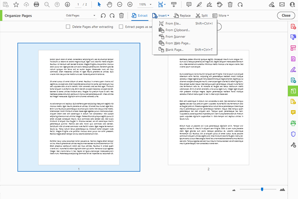 adobe acrobat nitro alternative interface