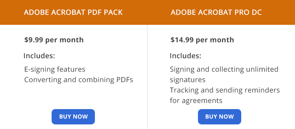 adobe pdf pack vs pro dc
