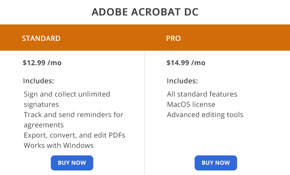 adobe acrobat علامة السعر