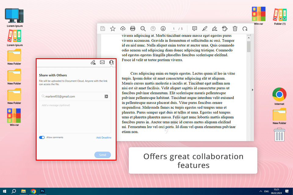 adobe acrobat x pro interface