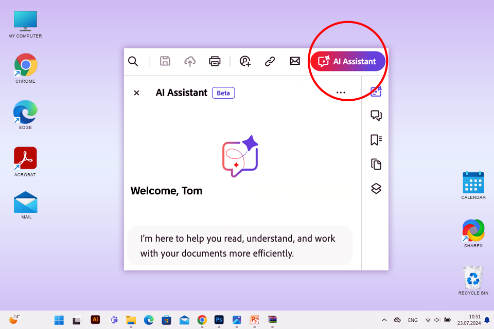 Rese a De Adobe AI Assistant Acrobat Puede Mejorar Tus Tareas 
