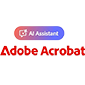 adobe ai assistant acrobat logo