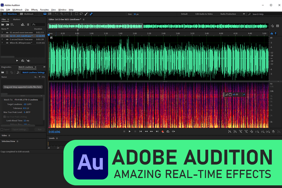 adobe audition features