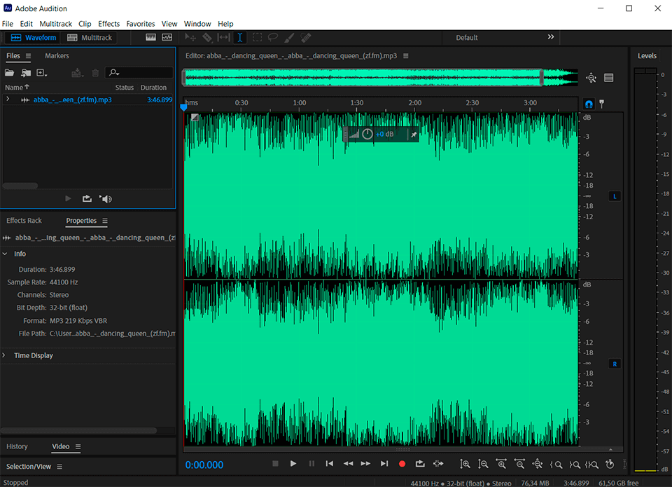 Не работает audition adobe audition