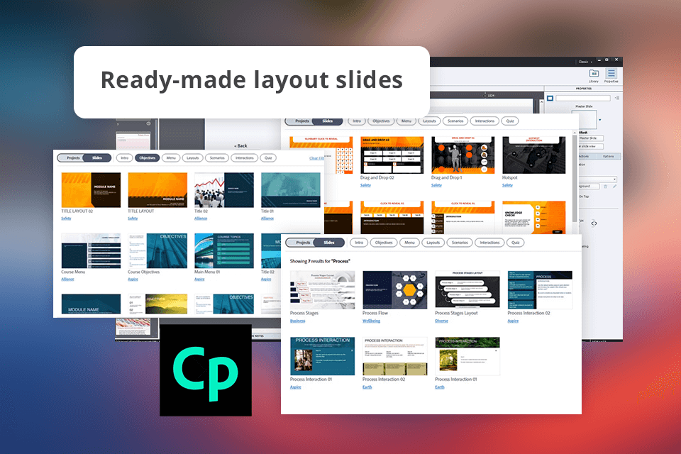 adobe captivate features