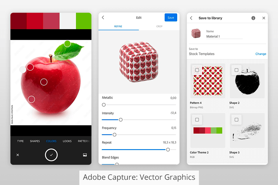 adobe capture vector graphics tools
