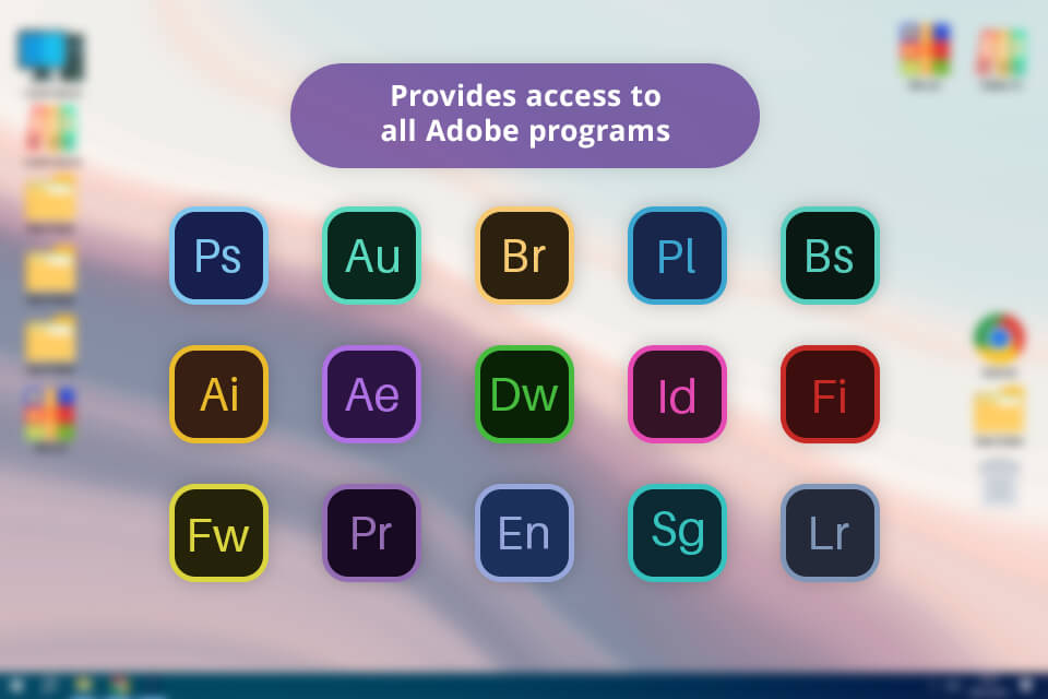 adobe cc 2017 apps list