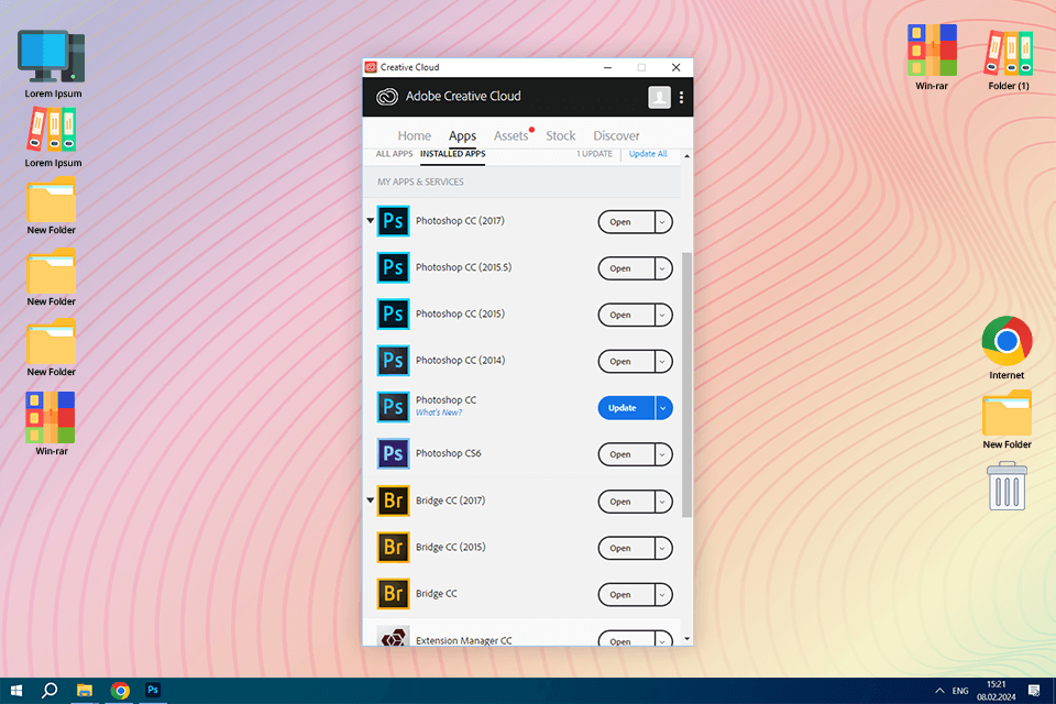 adobe cc 2018 23 0 0 upgrade