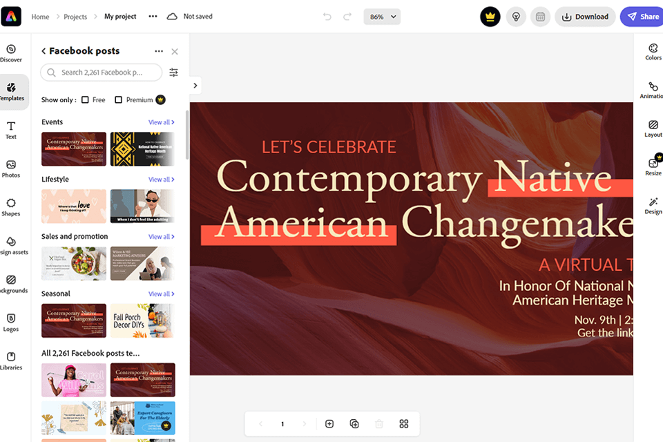 adobe cc express design huddle alternative interface