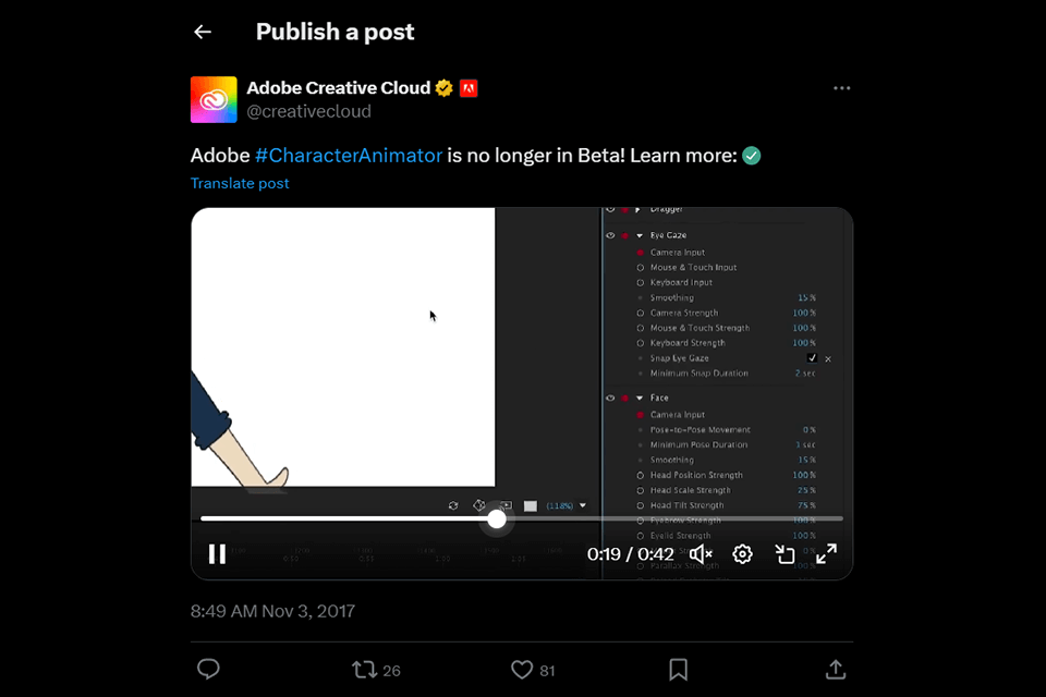 adobe character animator post