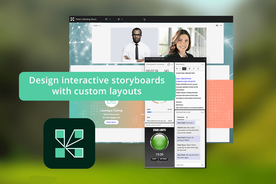adobe connect interface