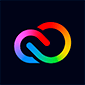 adobe creative cloud express logo