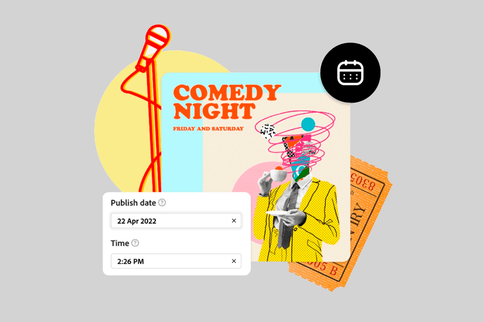 adobe creative cloud express función de programación