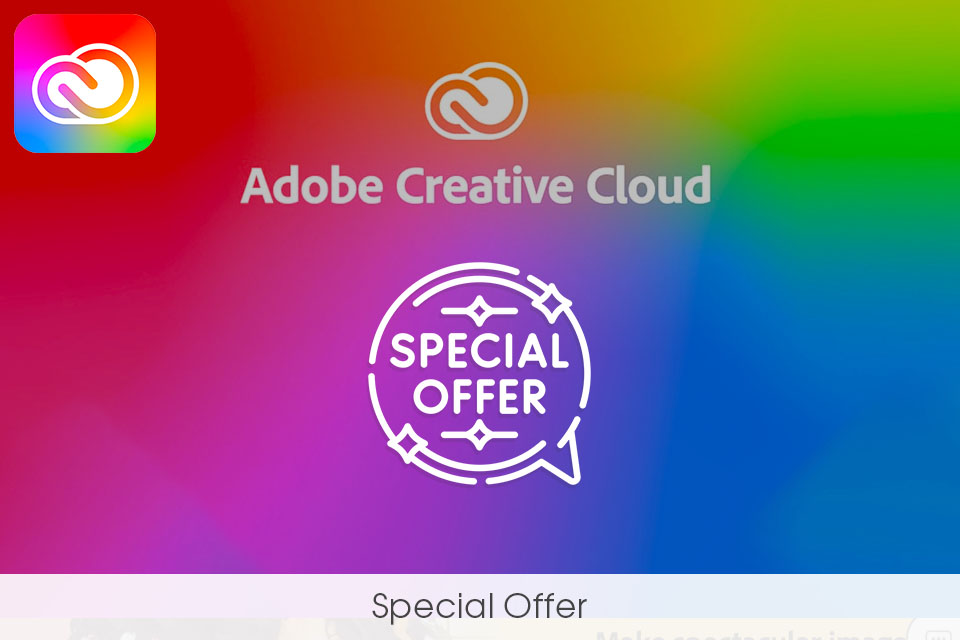 adobe discounts special offers