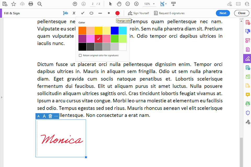 adobe document cloud واجهة سحابة بديلة لمستند wondershare
