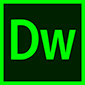 adobe dreamweaver html editor logo