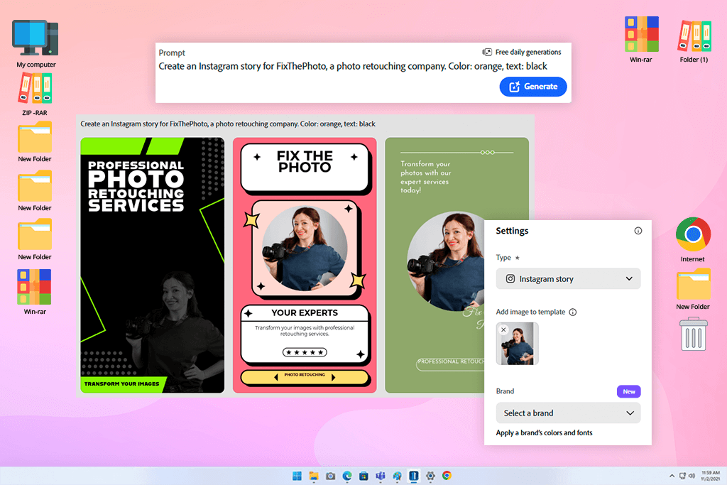 adobe express ai tools