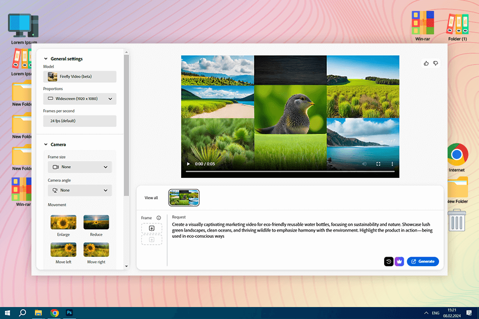 adobe express ai video generator