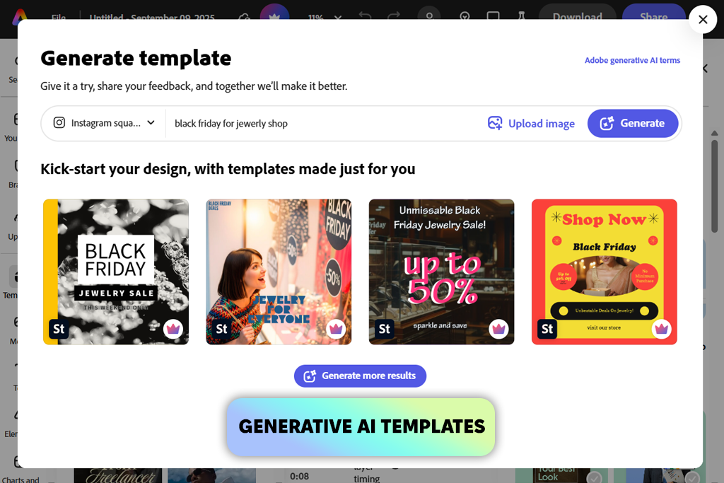 adobe express design wizard alternative