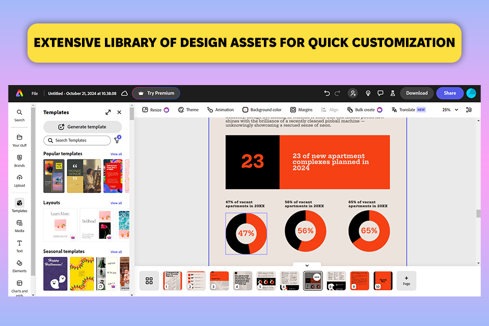 adobe express infogram alternative