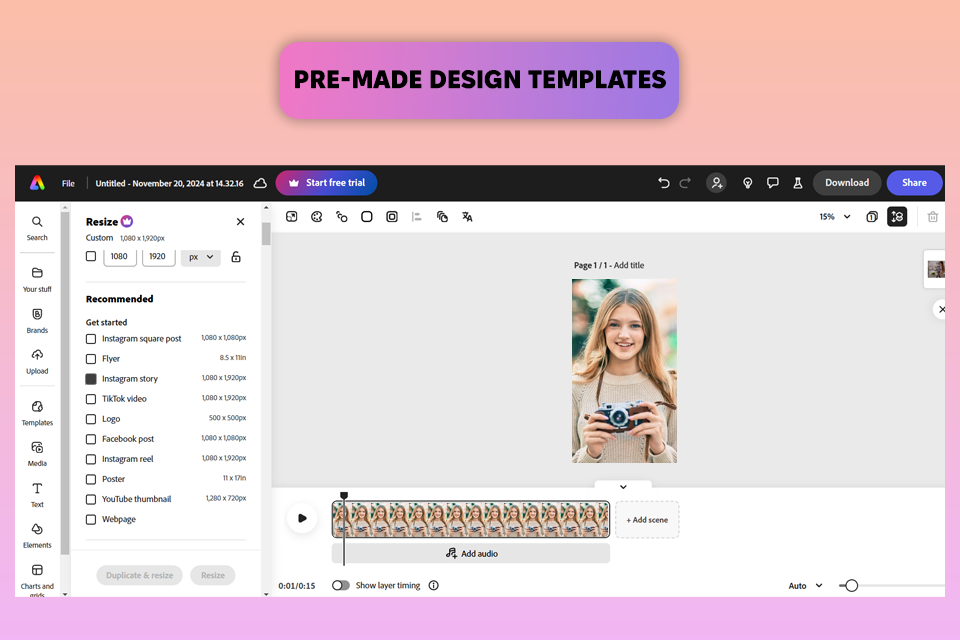adobe express opus clip alternative