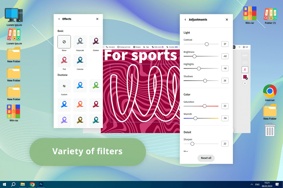 adobe express predis ai alternative interface