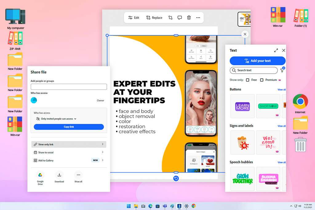 adobe express publishing