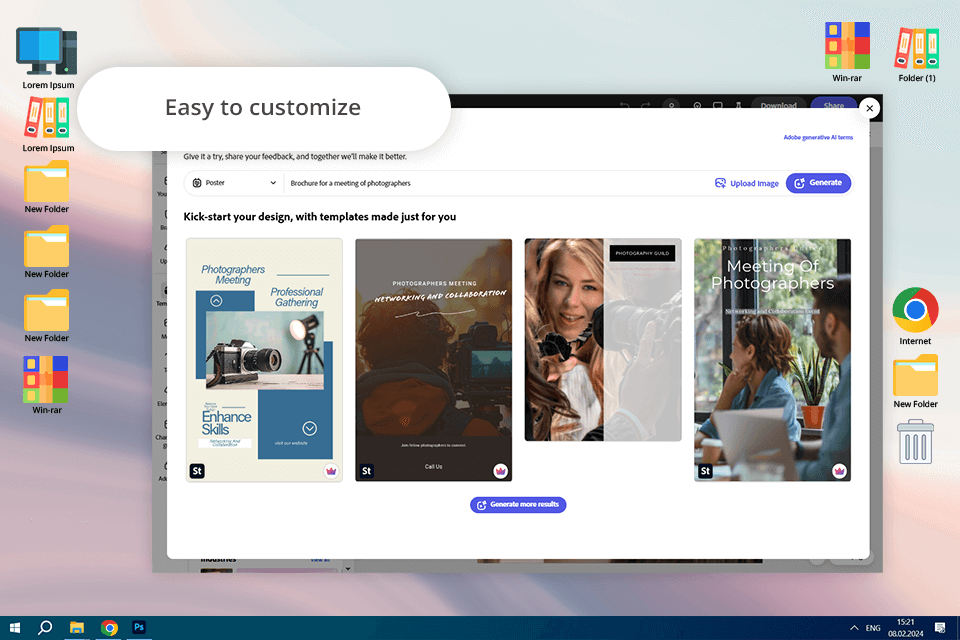 adobe express templates