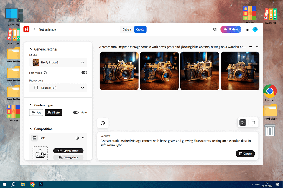 adobe firefly ai art generator